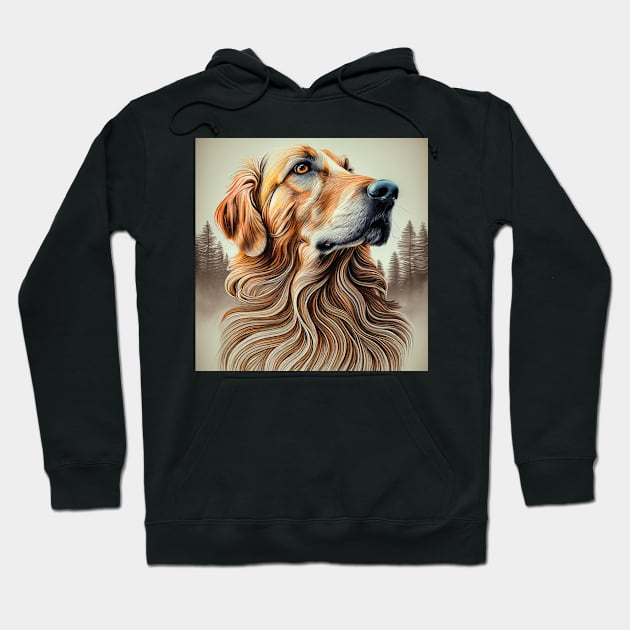 Golden Retriever Hoodie by JimDeFazioPhotography